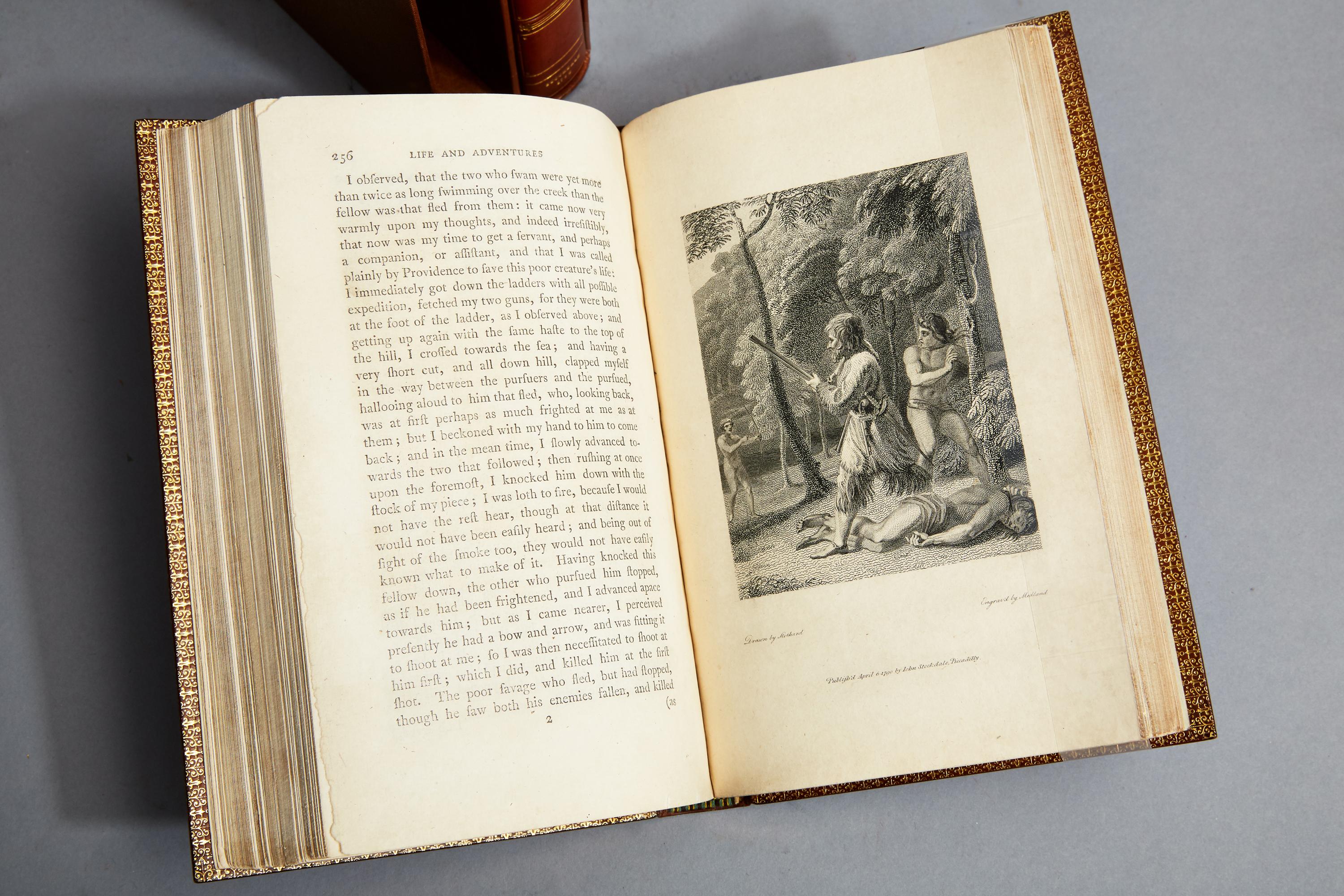 Late 18th Century The Life and Strange Surprising Adventures Of Robinson Crusoe