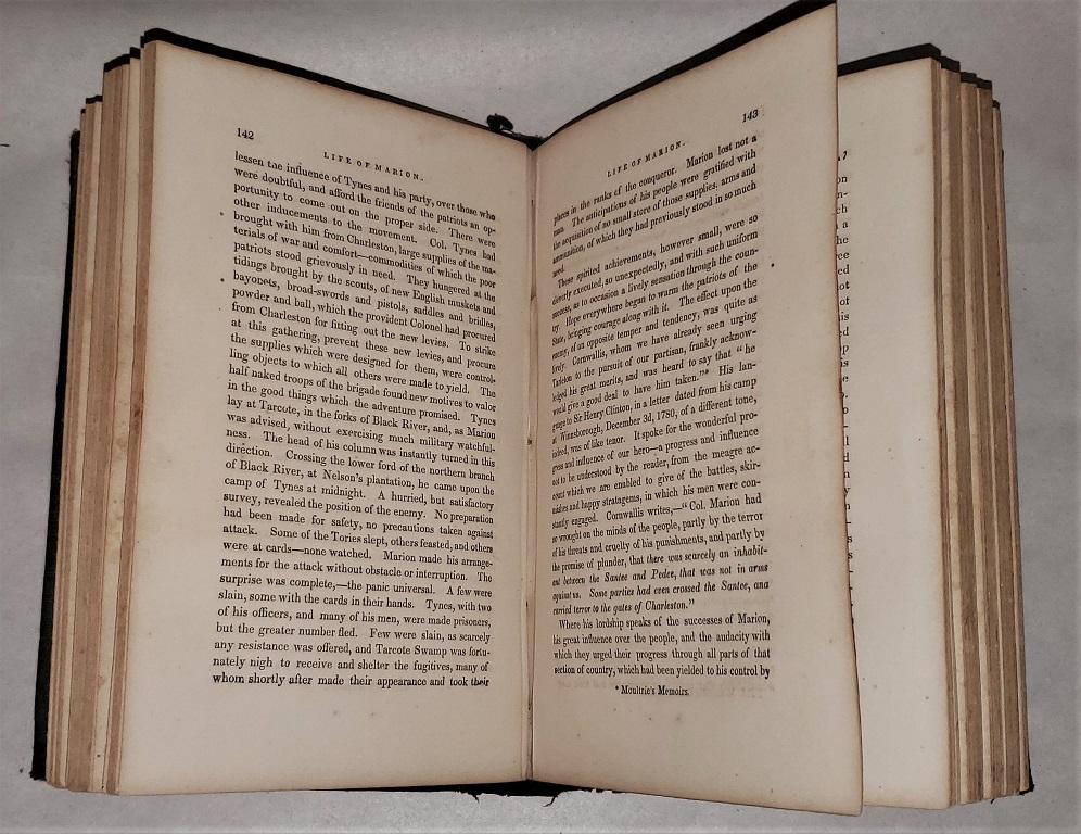 The Life of Francis Marion by Simms, 1855 5