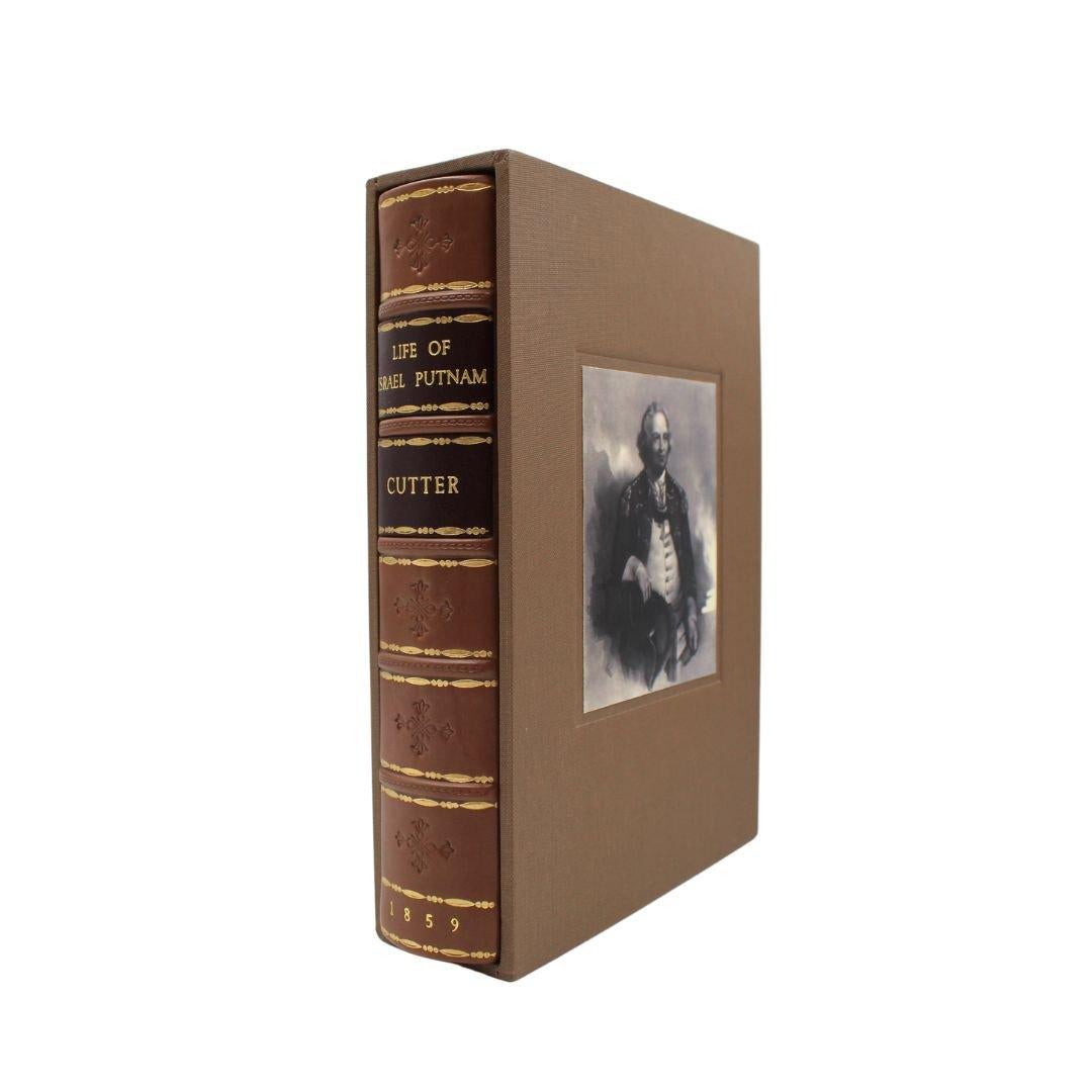 Das Leben von Israel Putnam von William Cutter, 1859 (Leder) im Angebot