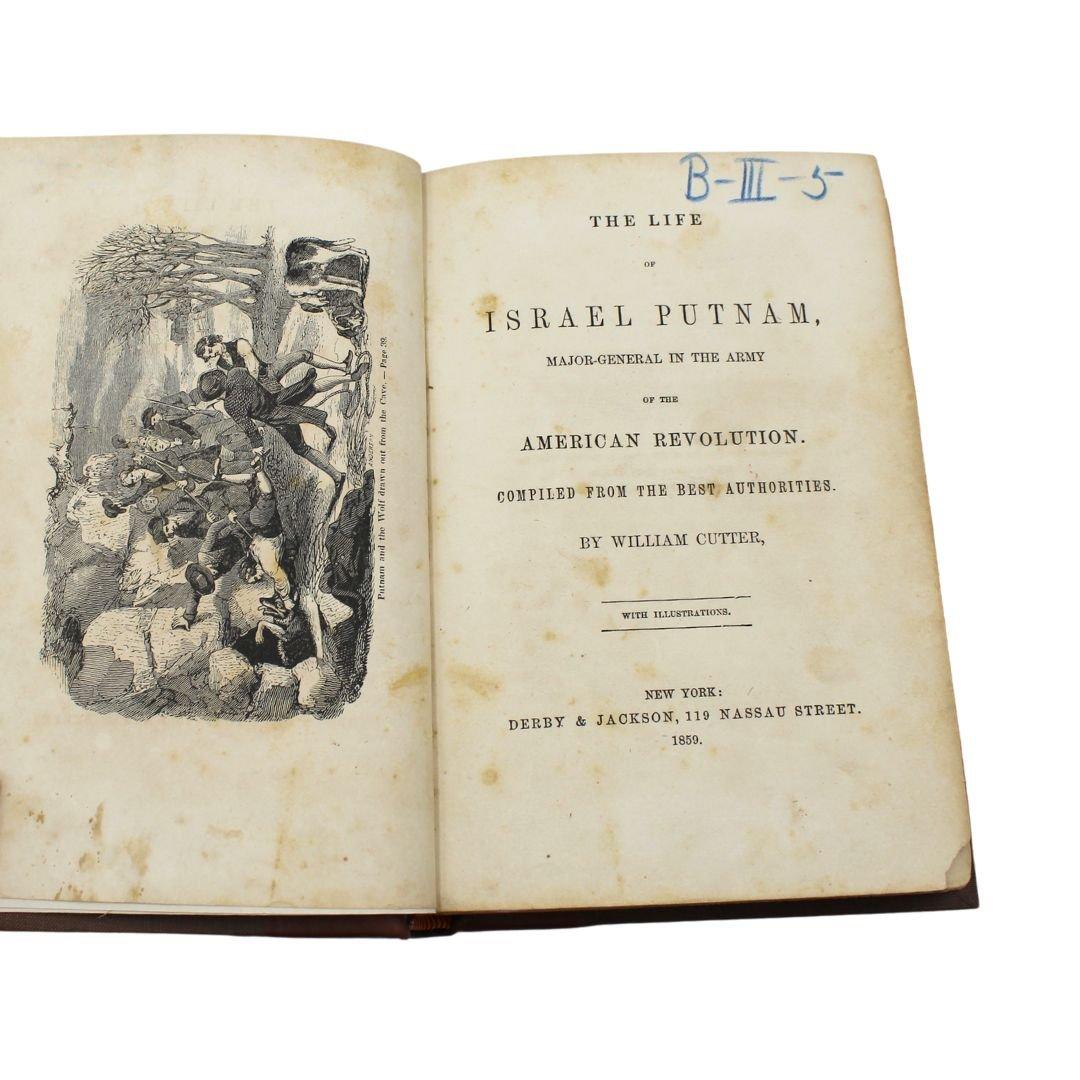 Das Leben von Israel Putnam von William Cutter, 1859 im Angebot 1
