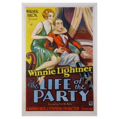 Vintage The Life of The Party, Unframed Poster, 1930