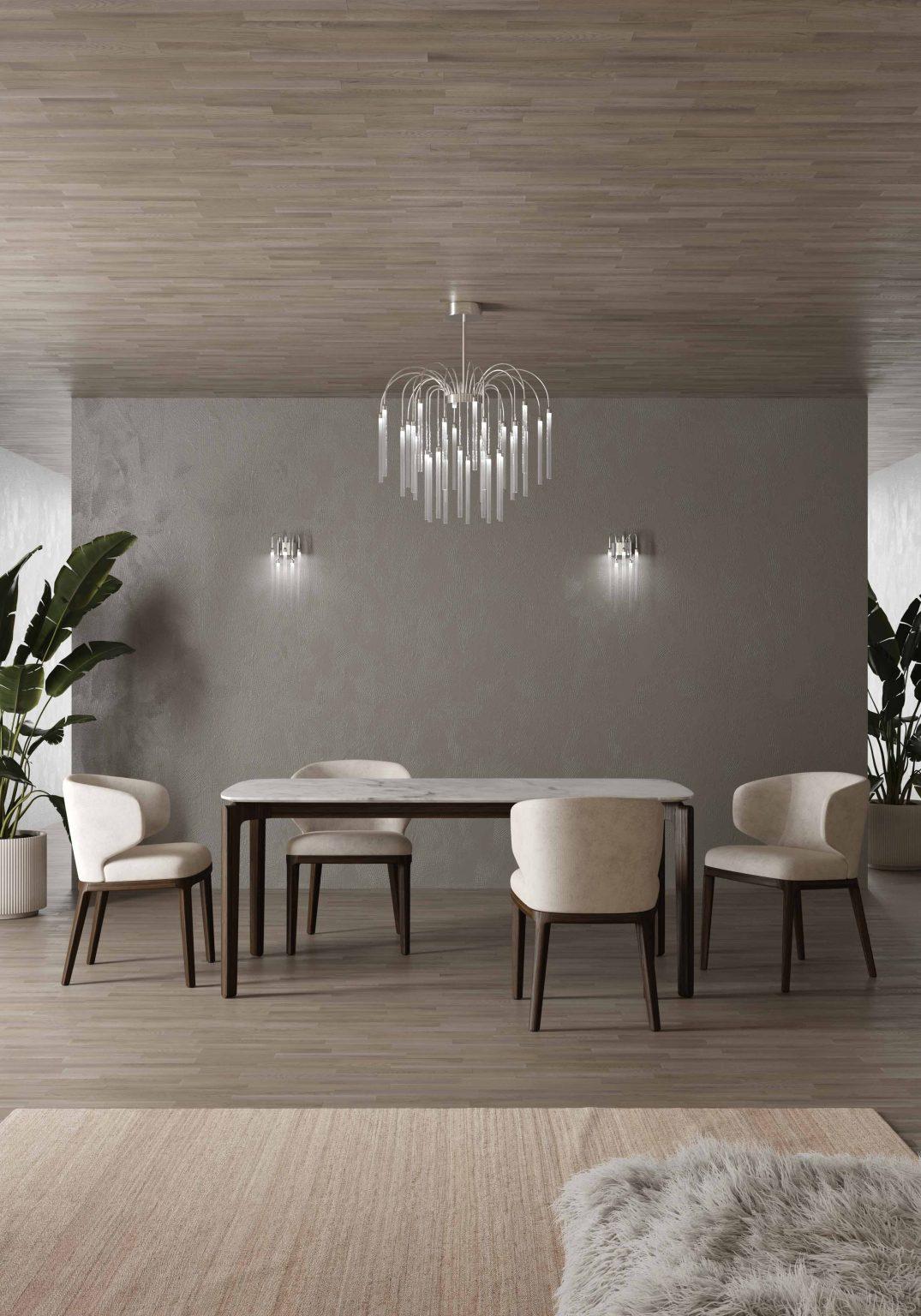 Italian The Line Ceiling Lamp, 21501, by Stillux Illuminazione For Sale
