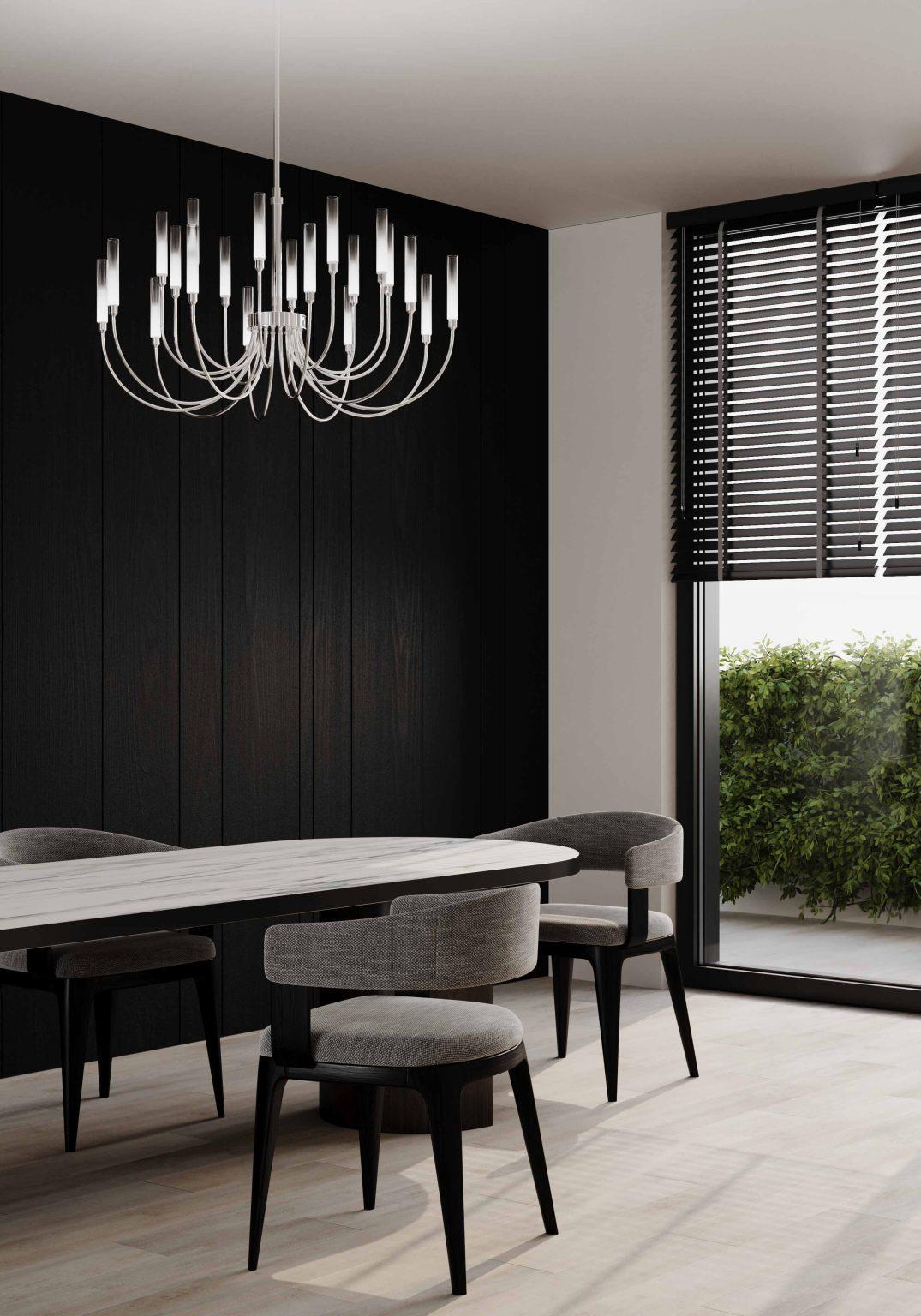 Italiano Lampada da soffitto The Line, 21502, di Stillux Illuminazione in vendita