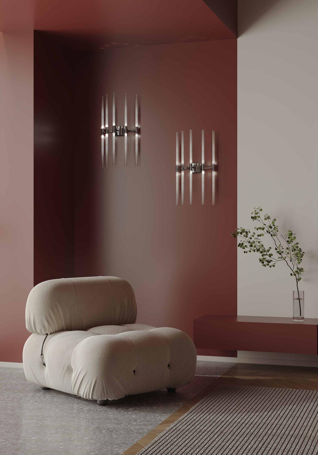 Lámpara de pared The Line, 21504, de Stillux Illuminazione Posmoderno en venta