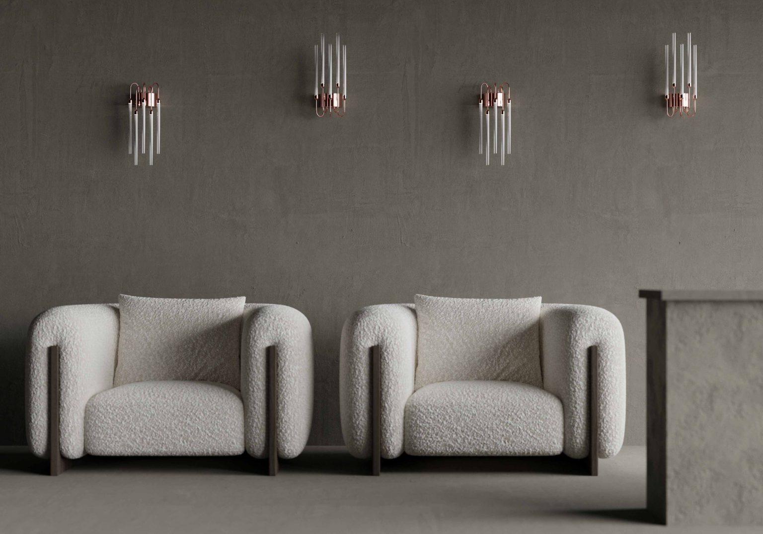 Lámpara de pared The Line, 21507, de Stillux Illuminazione Posmoderno en venta
