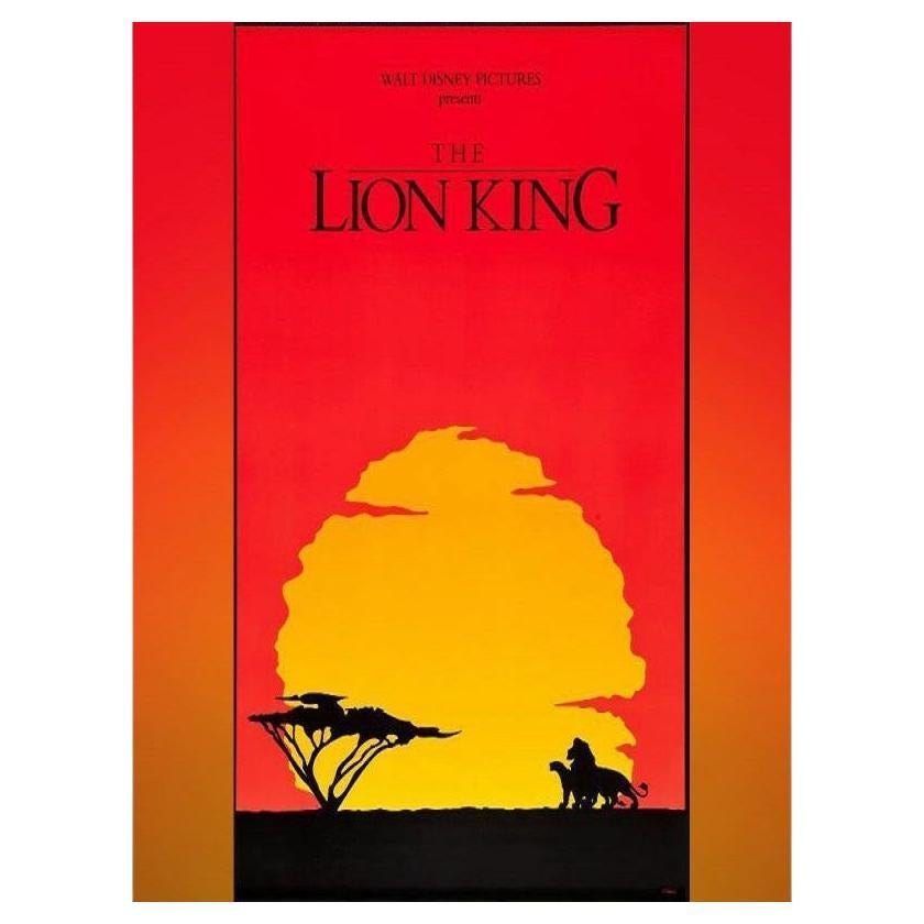 The Lion King, Unframed Poster, 1994 For Sale