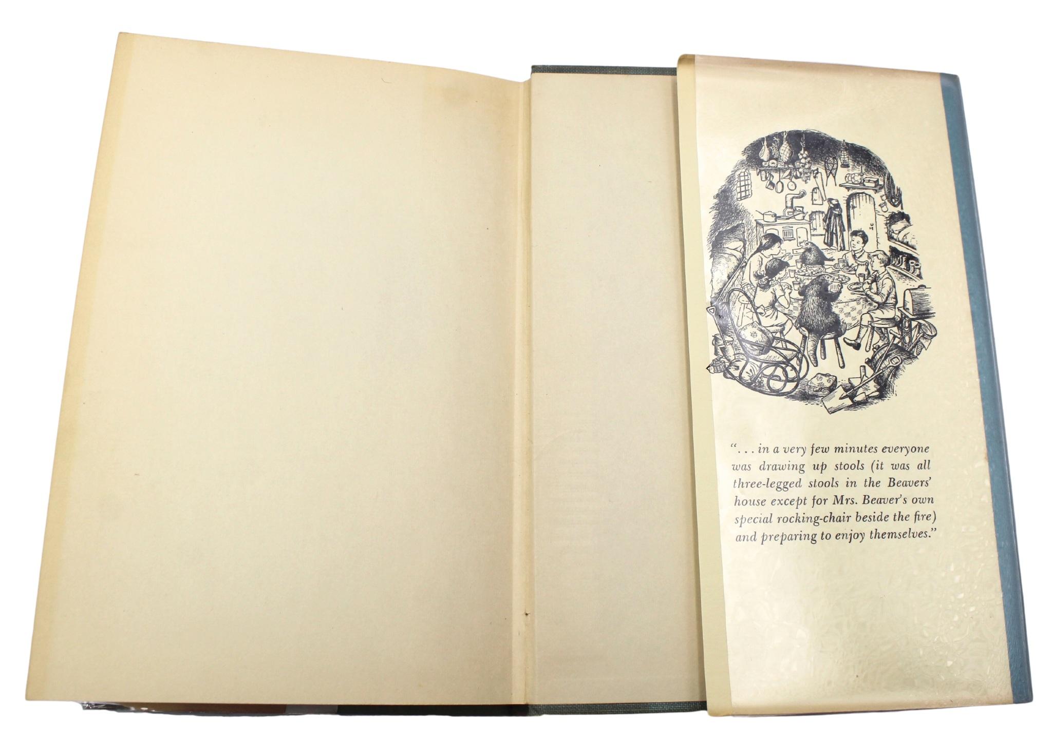 The Lion, The Witch, and The Wardrobe by C. S. Lewis, First US Edition in DJ 8