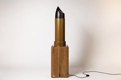 The Lipstick Black Floor Lamp by KV Design