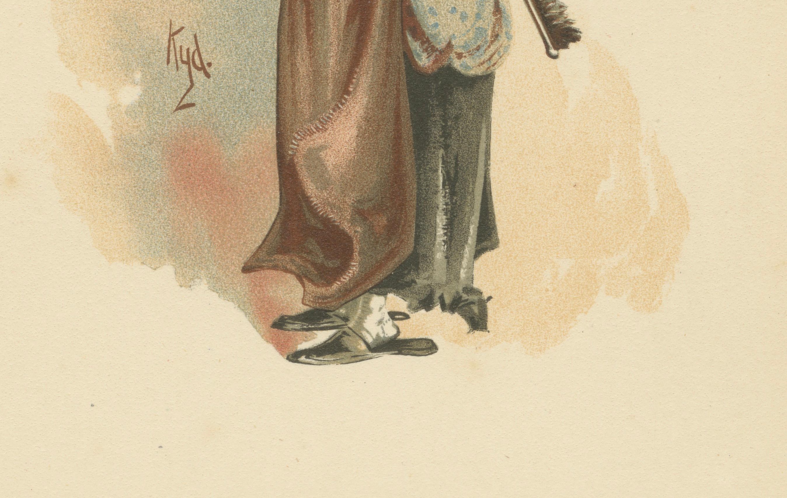 Die kleine Marchioness aus dem alten Kuriositätenladen - 1889 Druck nach Dickens (Englisch) im Angebot