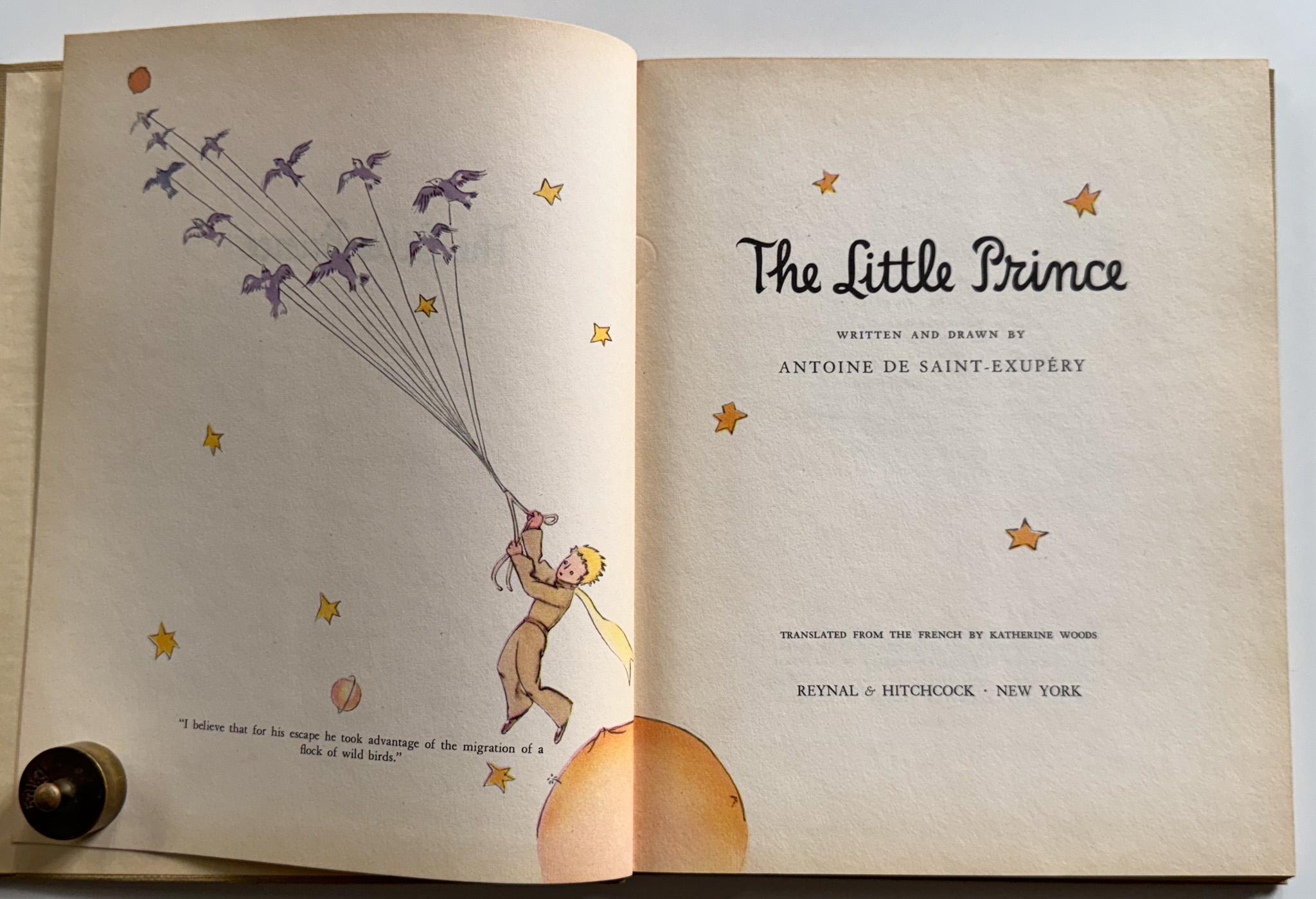 Il Piccolo Principe (Prima edizione, sesta stampa) In condizioni buone a New York, NY