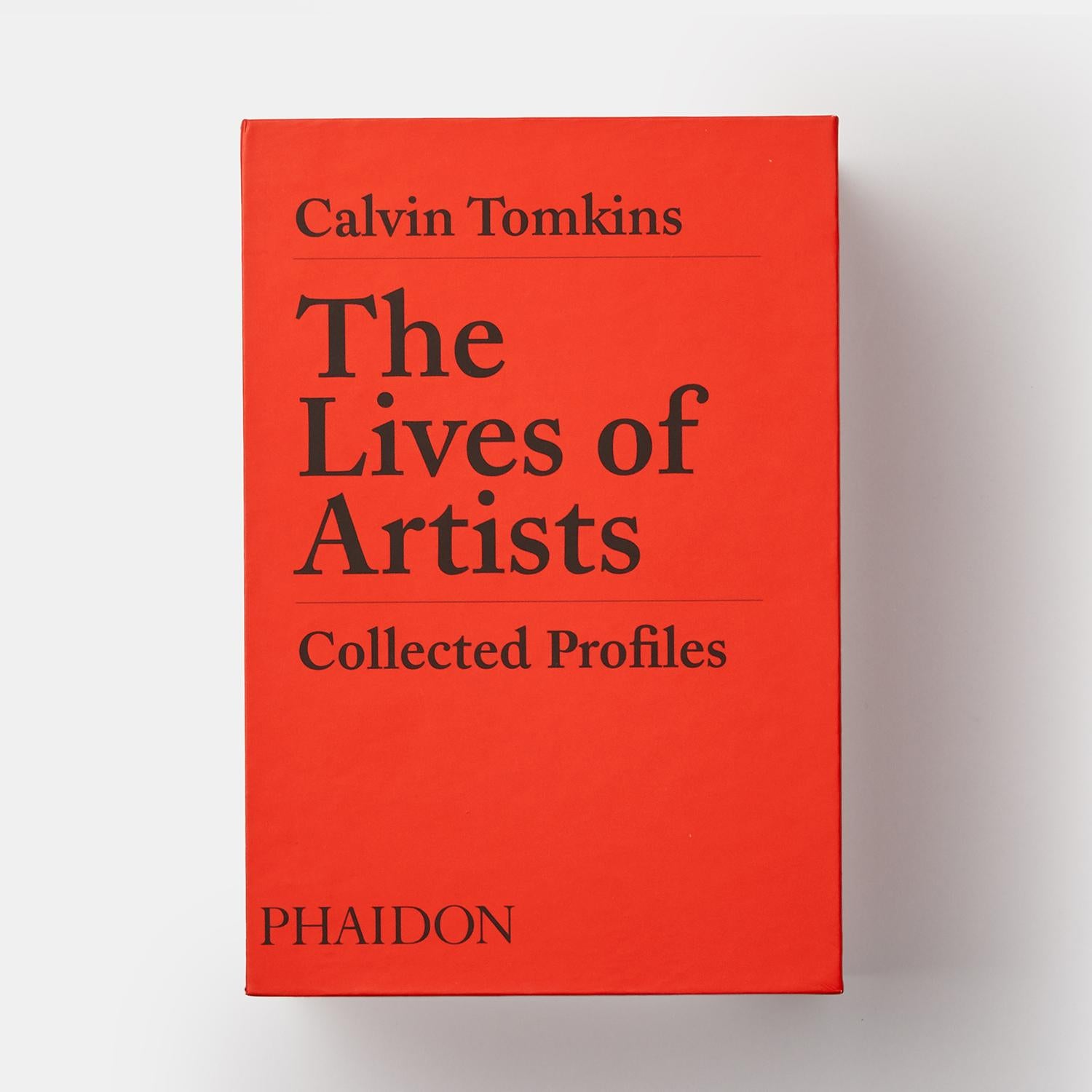 European The Lives of Artists Collected Profiles by Calvin Tomkins For Sale