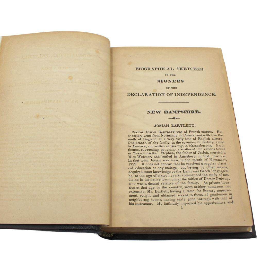 Américain « The Lives of the Signers of the Declaration of Independence » de N. Dwight, 1860 en vente