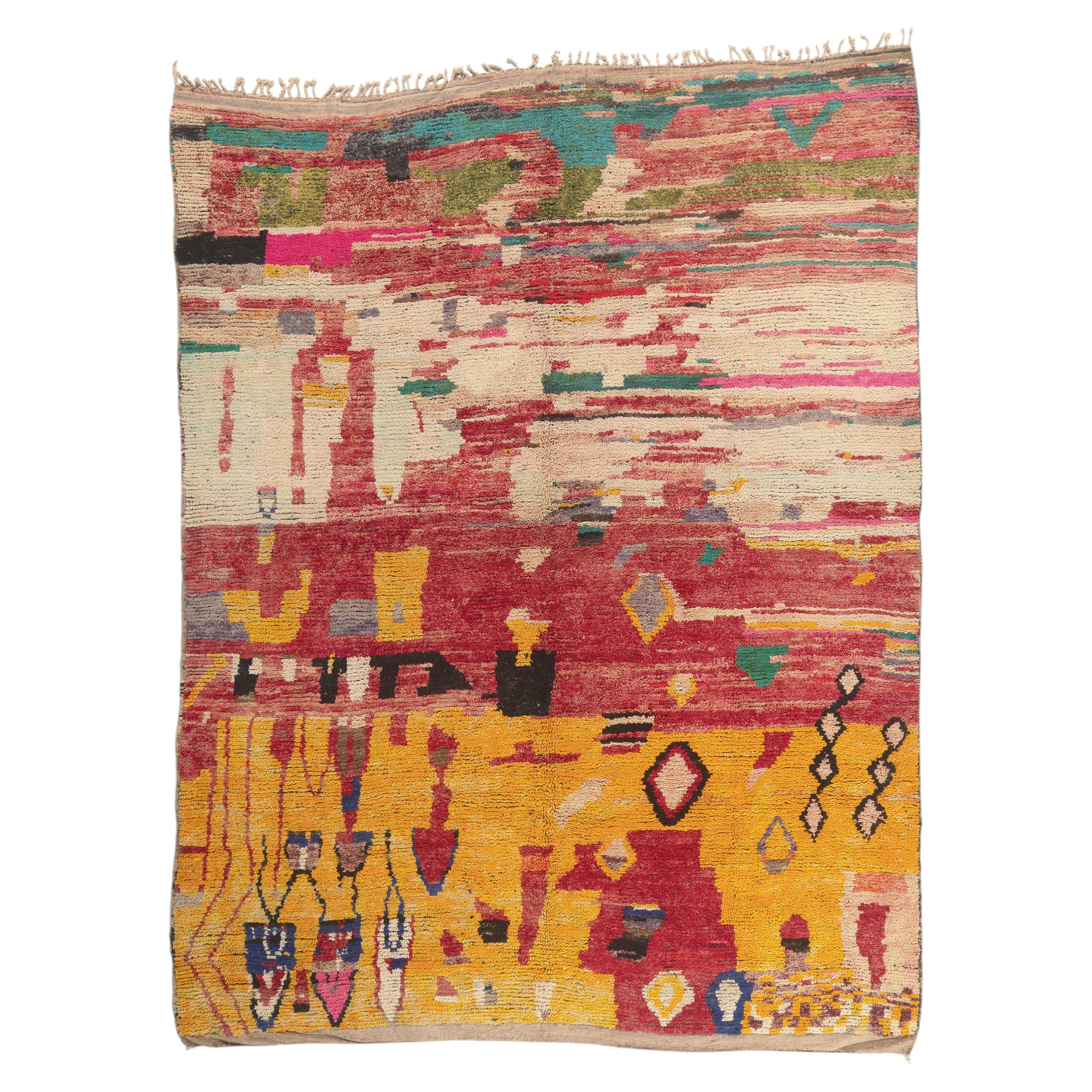 The Living Covenant: A Boujad Moroccan Masterpiece of Avant-Garde Elegance For Sale