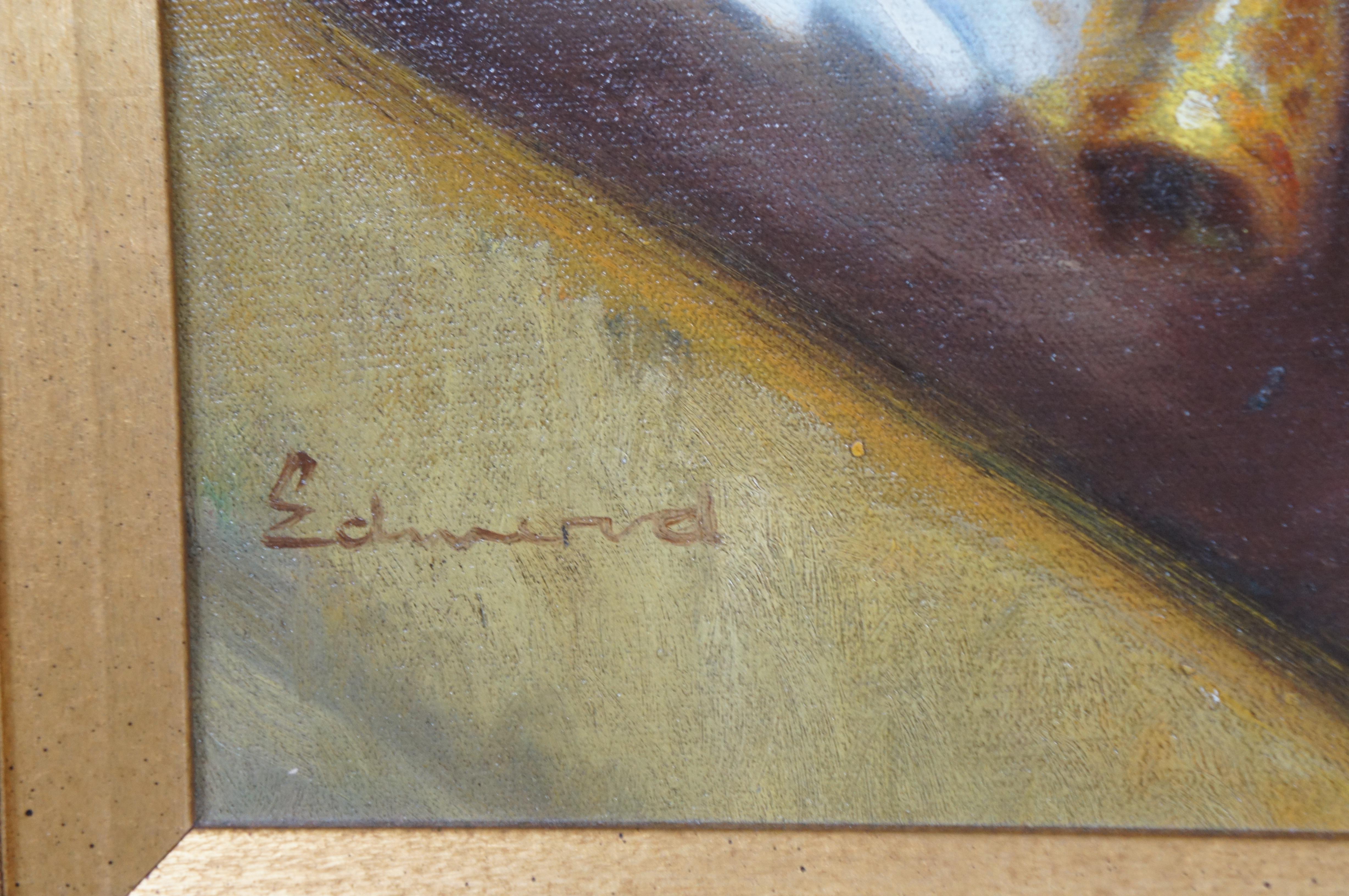 La Logia - Después de Pierre Auguste Renoir Pintura al óleo impresionista Marco de retrato Lienzo