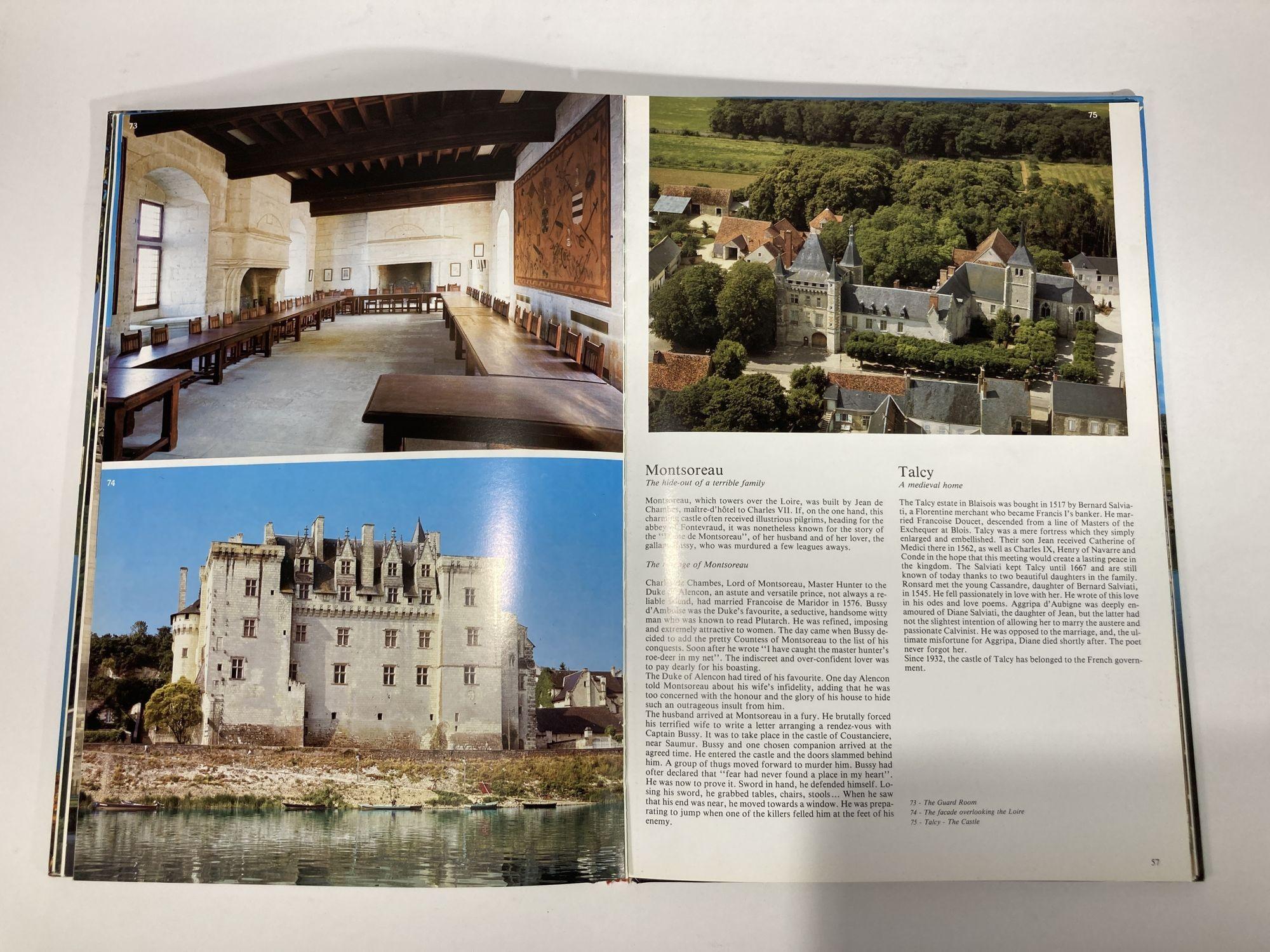 Loire Castles Artaud Freres Publication Hardcover Book by Armel De Wismes For Sale 5