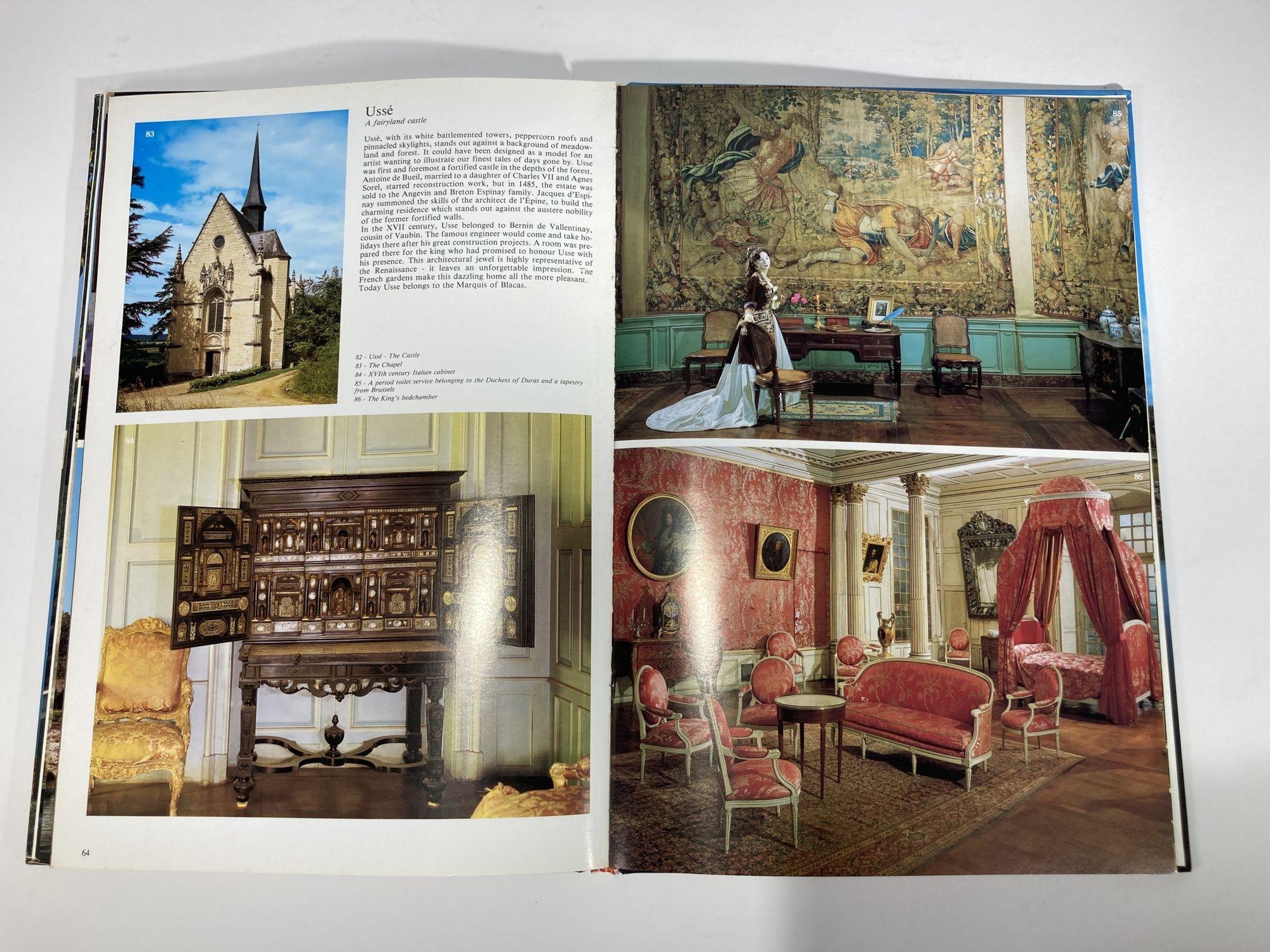 Loire Castles Artaud Freres Publication Hardcover Book by Armel De Wismes For Sale 6