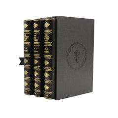The Lord of the Rings Trilogy by J.R.R. Tolkien, 3 Volume Set, First Editions