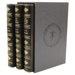 The Lord of the Rings Trilogy by J.R.R. Tolkien, 3 Volume Set, First Editions