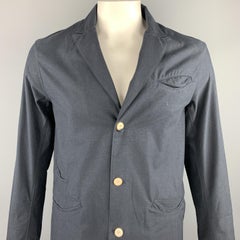 THE LOST EXPLORER Size 42 Navy Cotton Sport Coat
