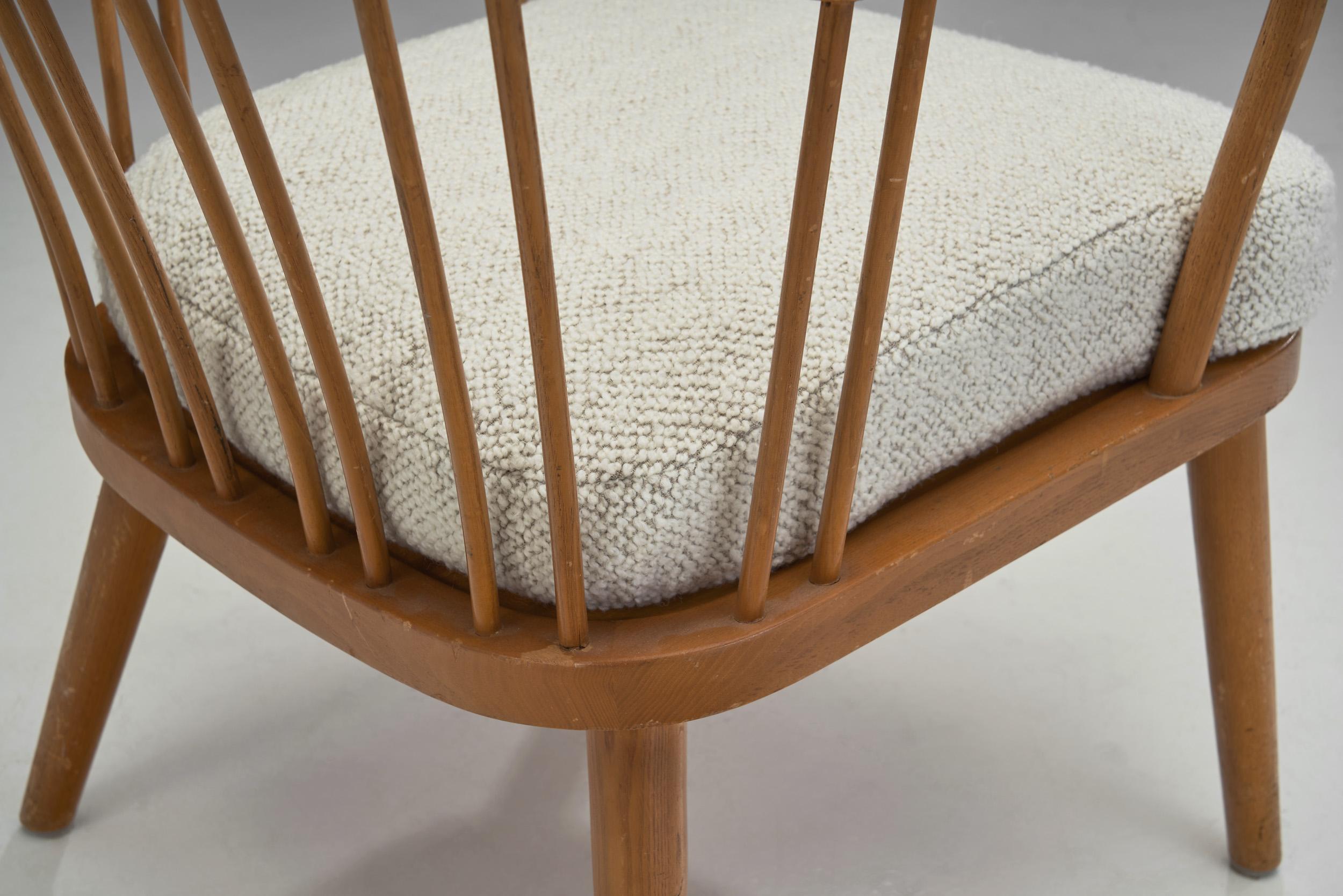 Loungesessel von Aage Herman Olsen für Fritz Hansen, Dänemark 1940er Jahre im Angebot 6