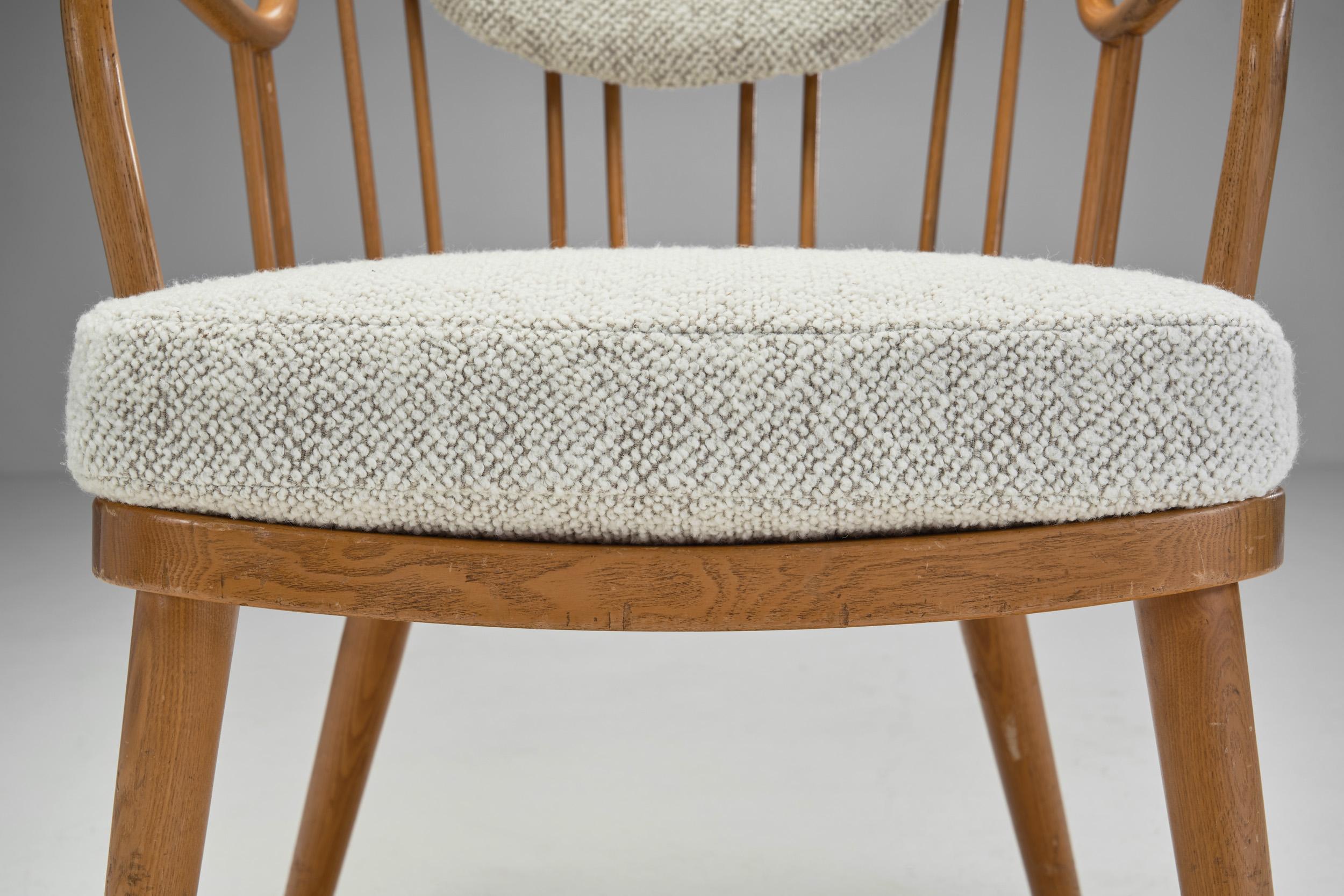 Loungesessel von Aage Herman Olsen für Fritz Hansen, Dänemark 1940er Jahre im Angebot 7