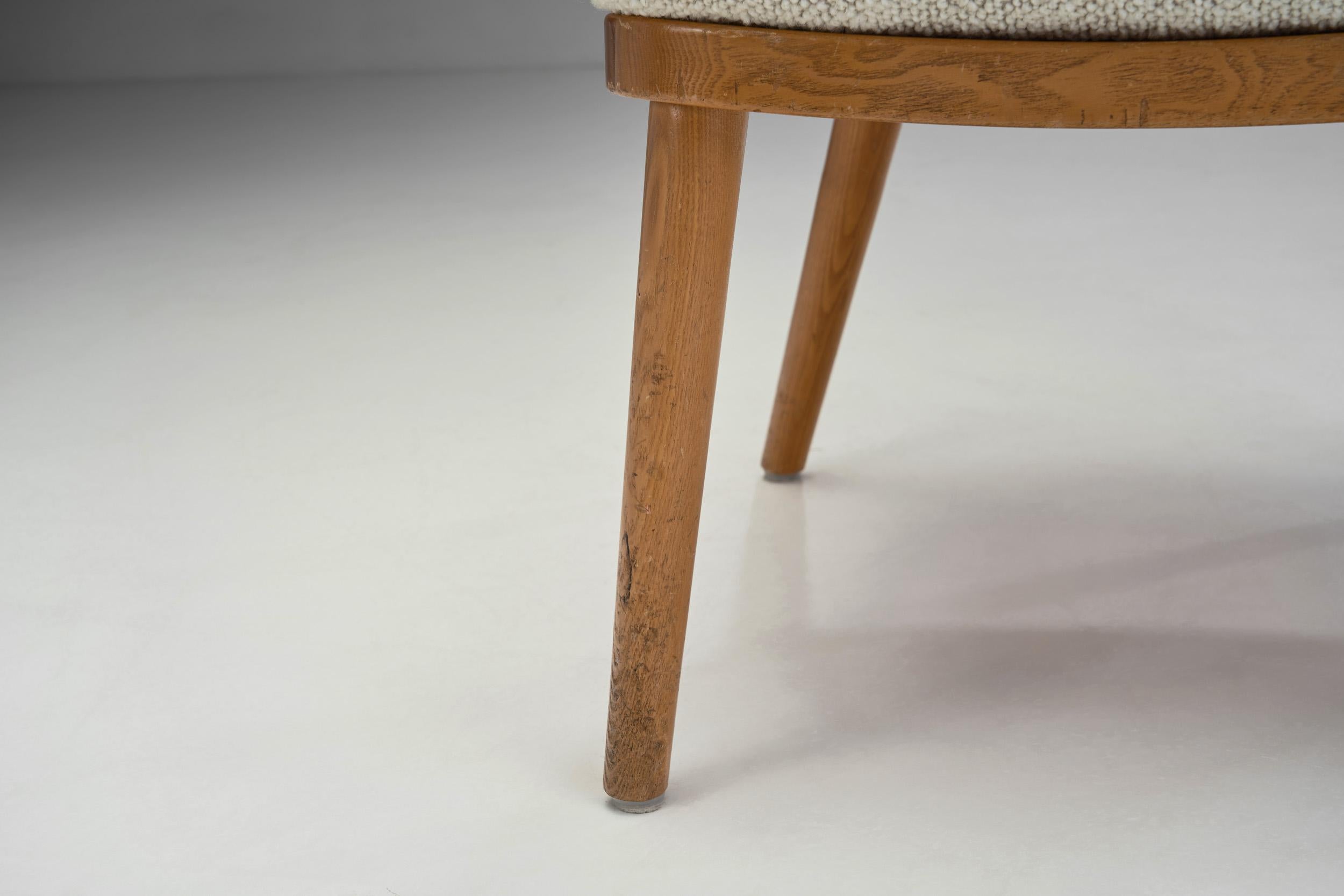 Loungesessel von Aage Herman Olsen für Fritz Hansen, Dänemark 1940er Jahre im Angebot 9