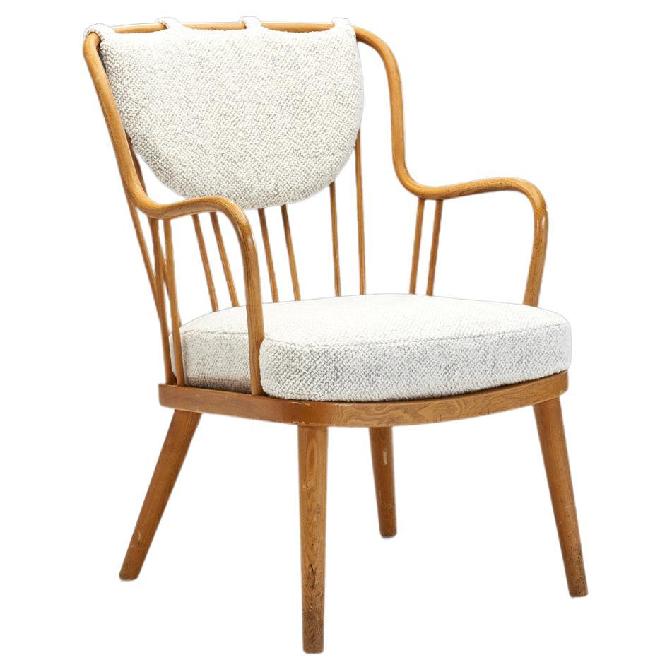 “The Lounge Chair” by Aage Herman Olsen for Fritz Hansen, Denmark 1940s For Sale