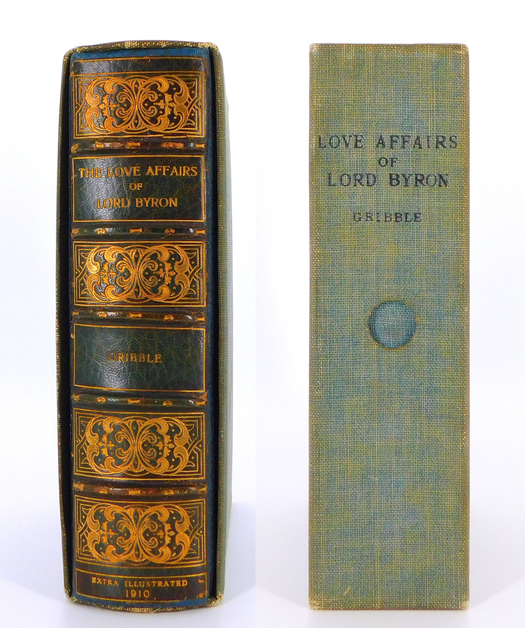 The Love Affairs of Lord Byron par F. Gribble - Reliure de style COSWAY en vente 1