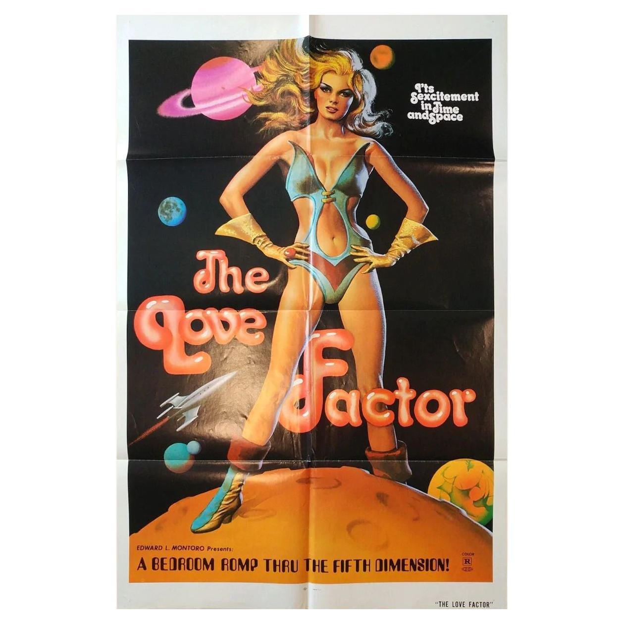 Love Factor, Unframed Poster, 1969 For Sale