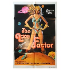 Vintage Love Factor, Unframed Poster, 1969