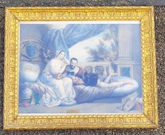 The Loves Of Francis I, Colored Engravings, 19th Century