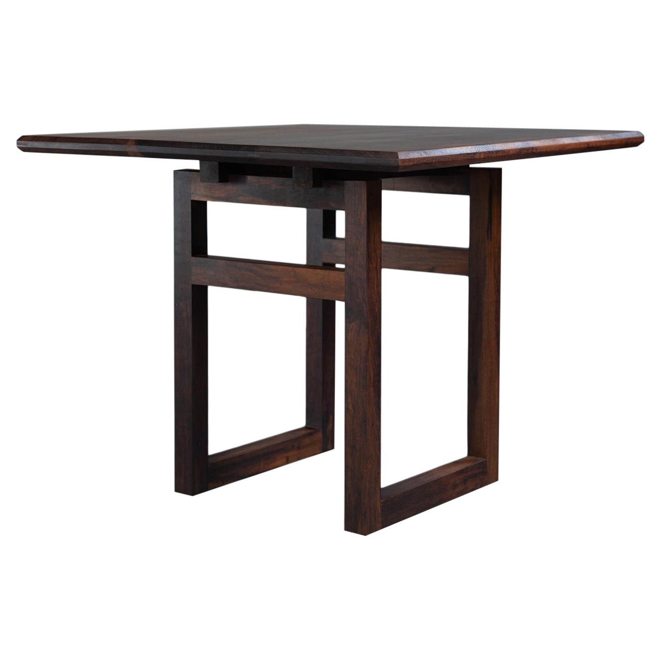 The Lubambo Side Table. Brazilian Solid Wood with tenons and joinery