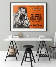 "The Luck Of Ginger Coffey", 1965 Academy Cinema UK Quad Film Poster, Strausfeld