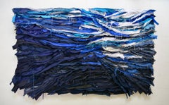 Contemporary Textile Wall Art The Lure of Light and Dark by Femke van Gemert
