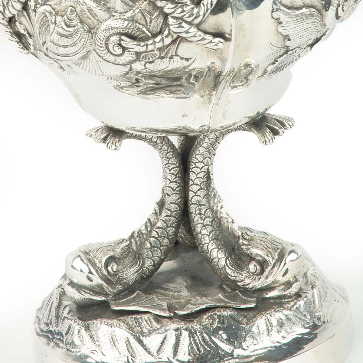 Silver The Luska Bay Regatta Challenge Cup won by Surprise, 1878 For Sale