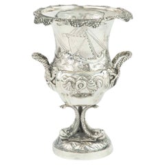 Antique The Luska Bay Regatta Challenge Cup won by Surprise, 1878