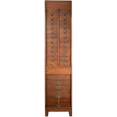 The M. Ohmer's Sons Co. [Dayton, OH] Oak Cabinet File