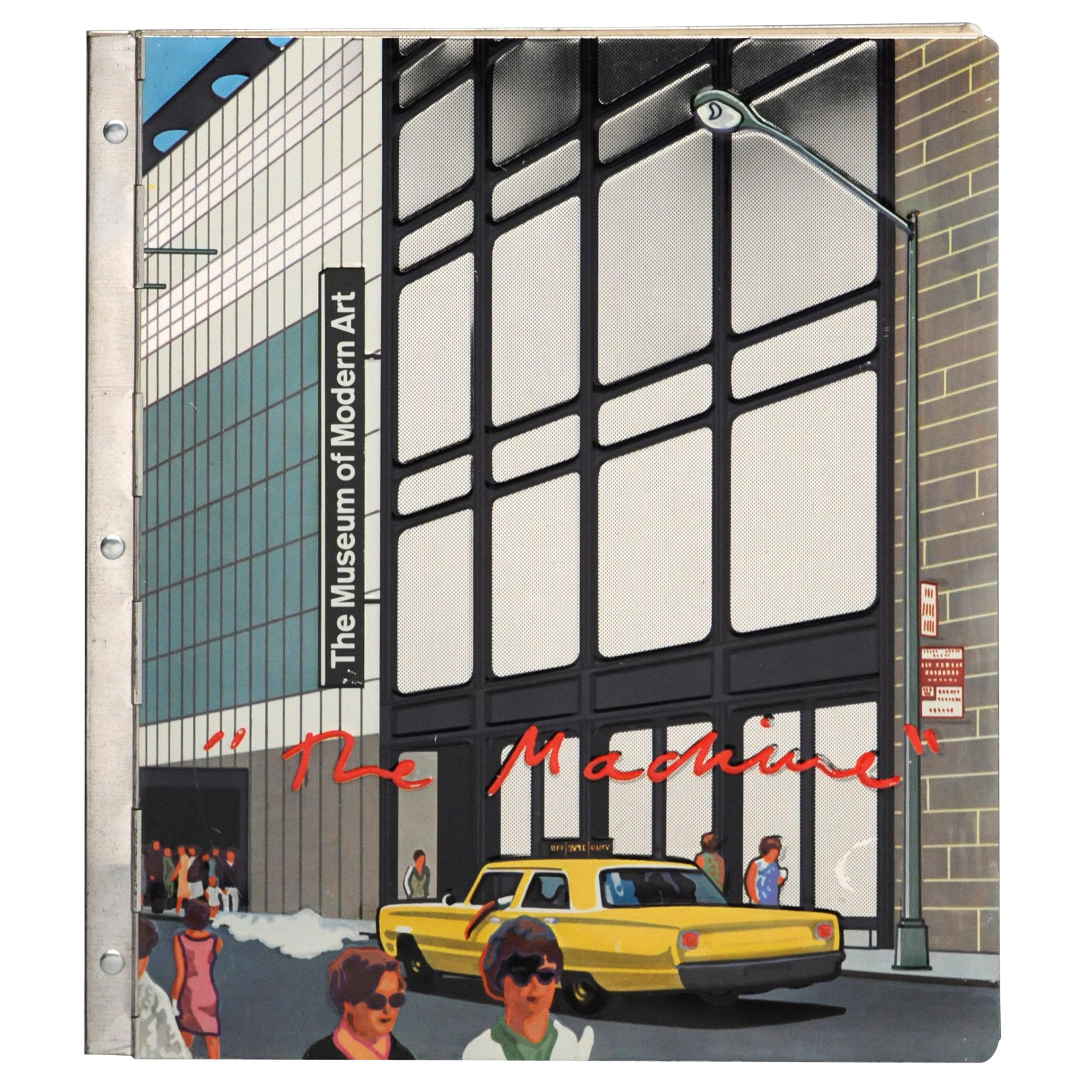 "The Machine" MoMA Book Catalog with Metal Cover, 1968