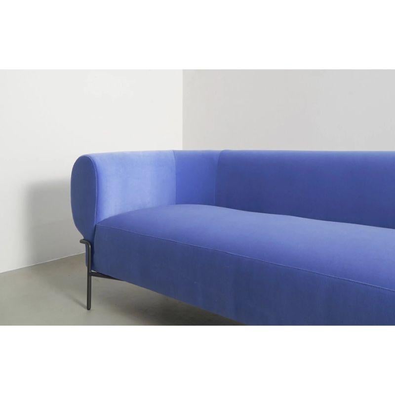 cornflower blue couch