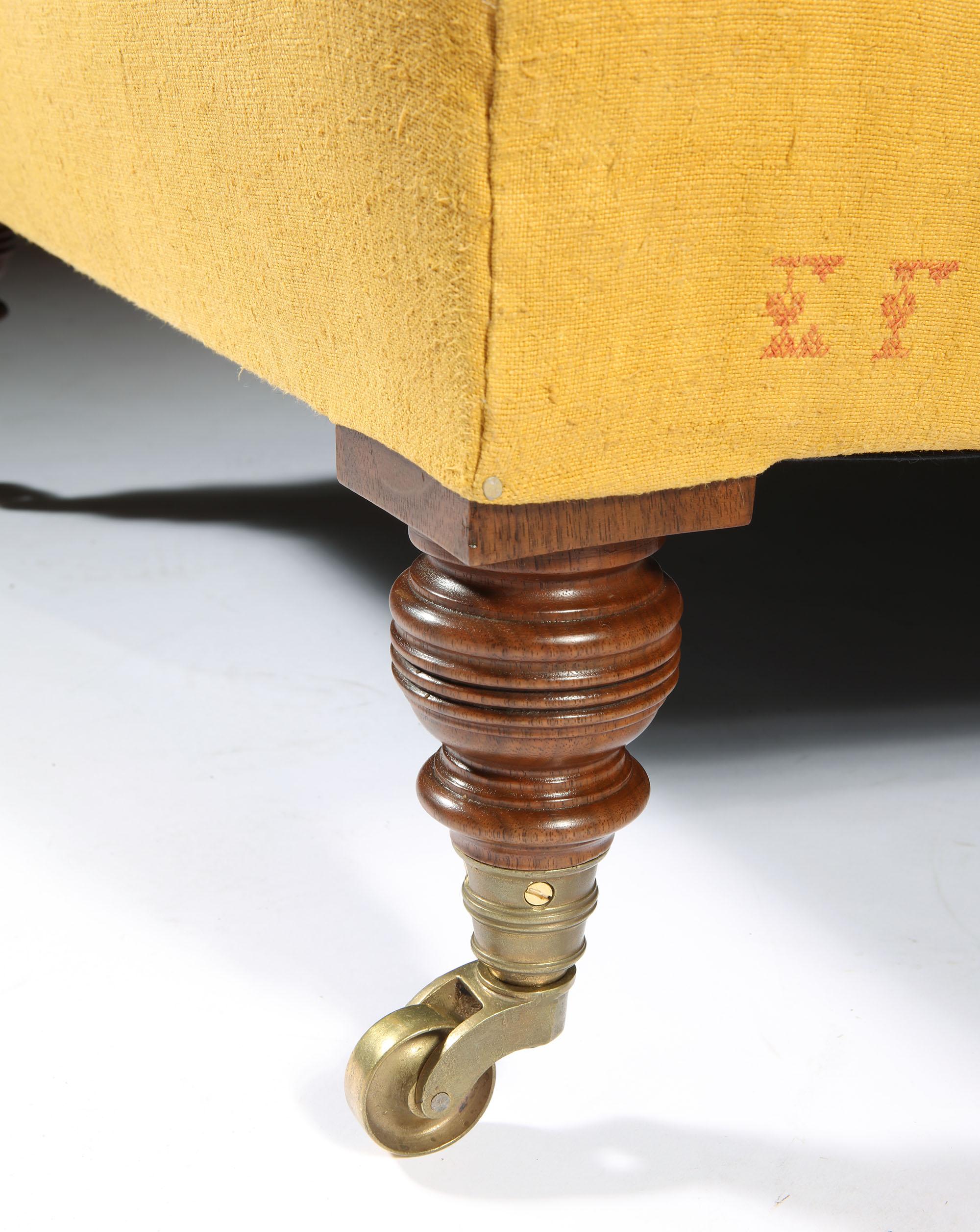Easy Chair Maddox, Modelliert auf einem Sessel von Howard and Sons, gepolstert 1