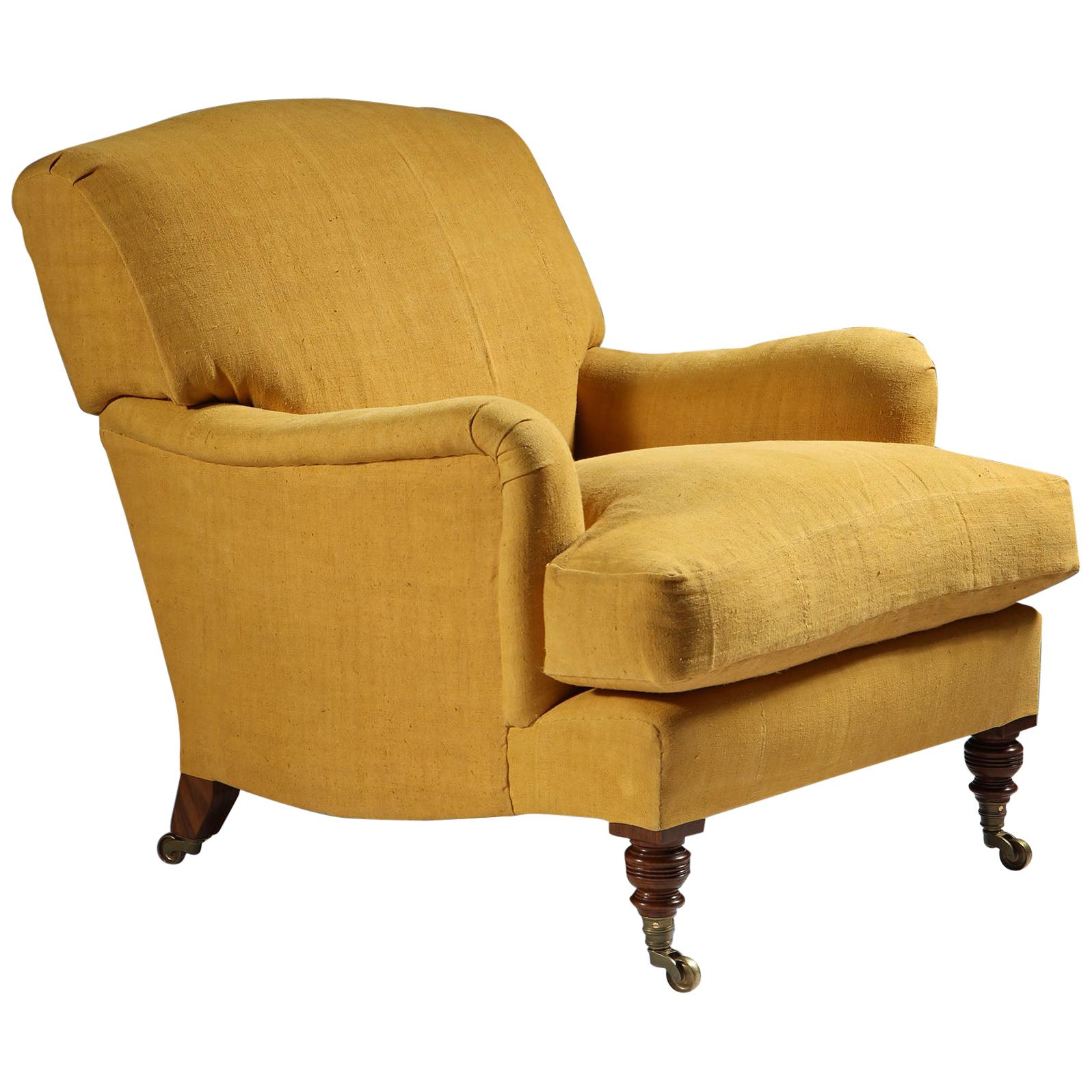 The Maddox Easy Chair, Modelled on a Howard and Sons Armchair, Upholstered