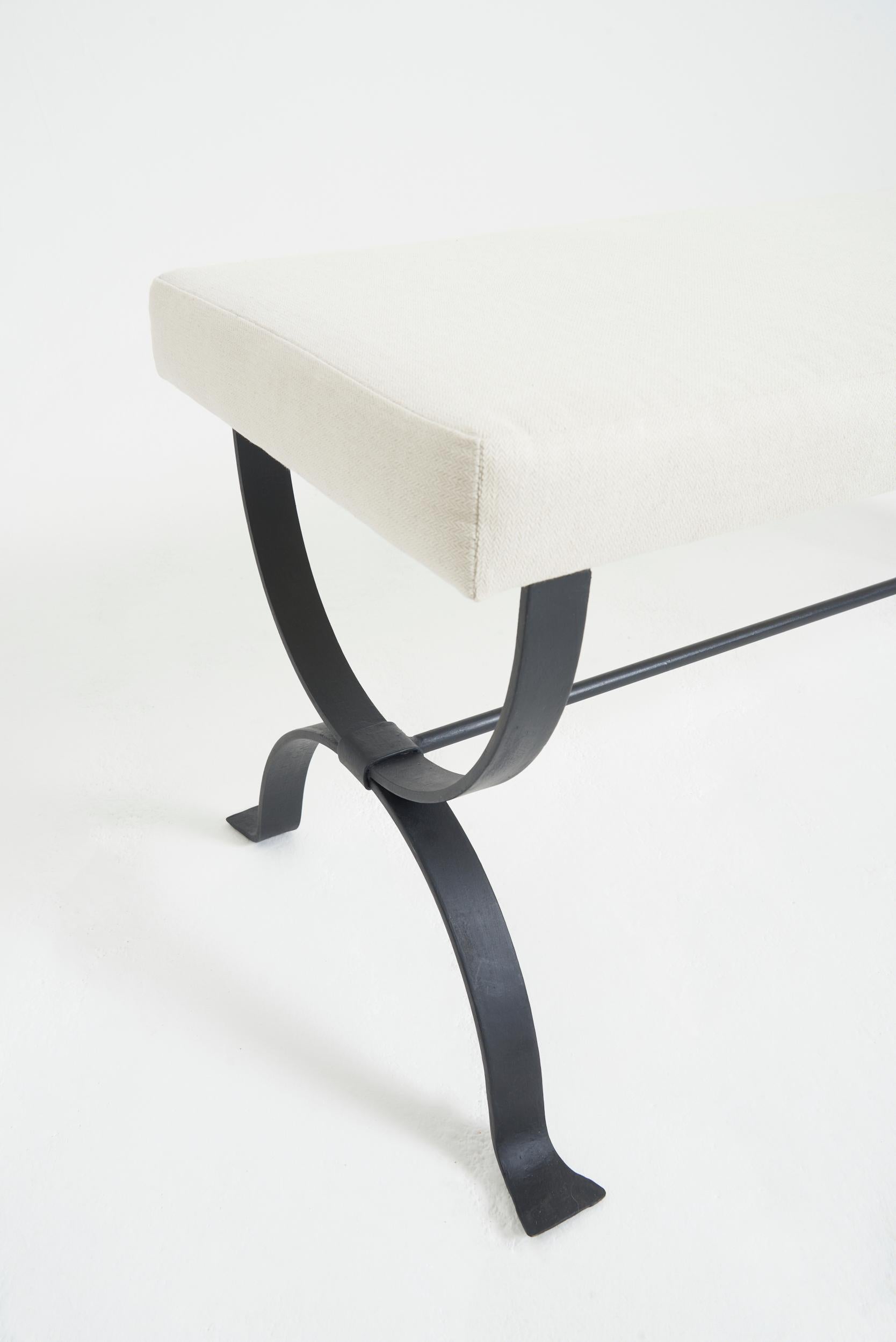 Contemporary The 'Mahón' long stool, by Dorian Caffot de Fawes For Sale