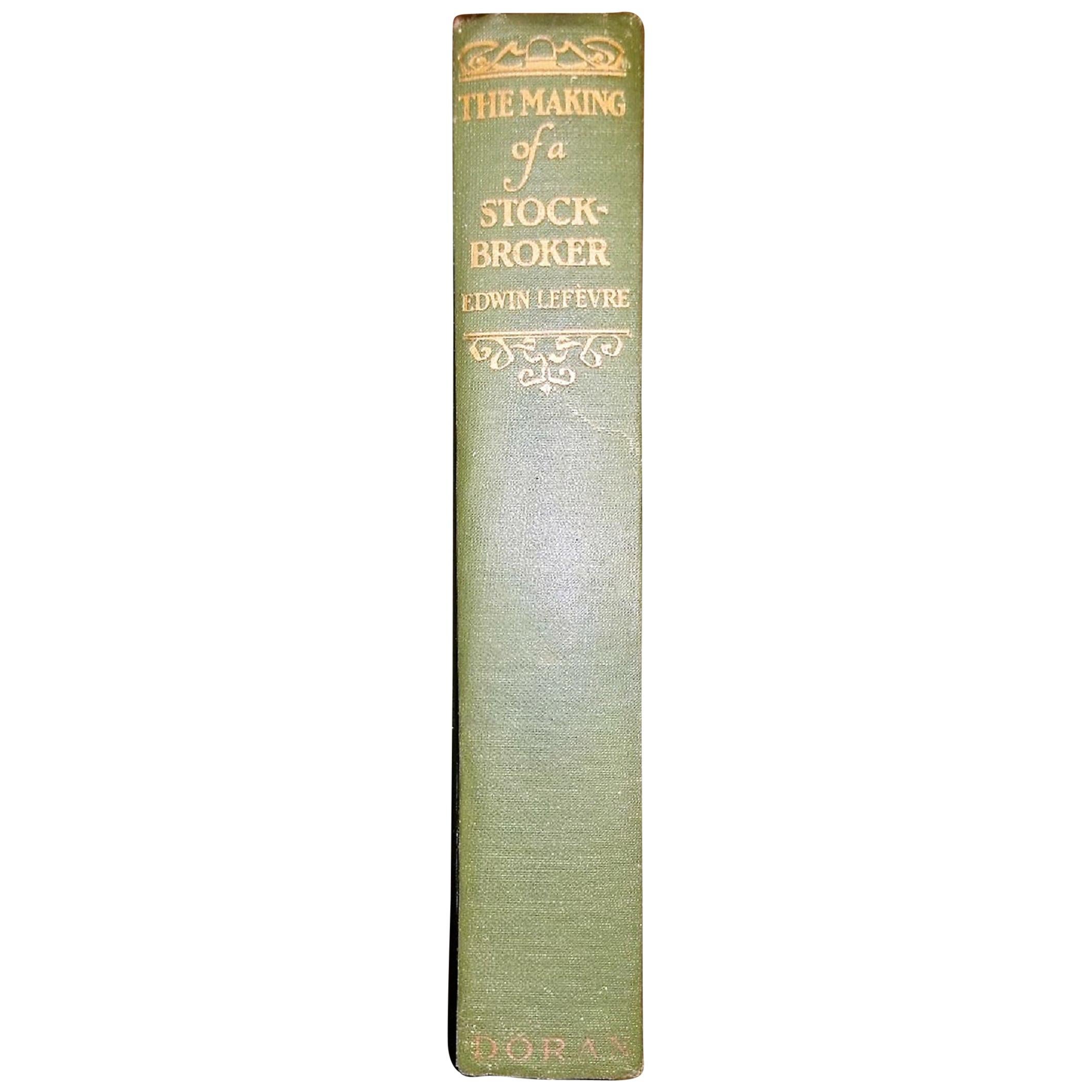 Making of a Stockbroker by Lefevre First Edition