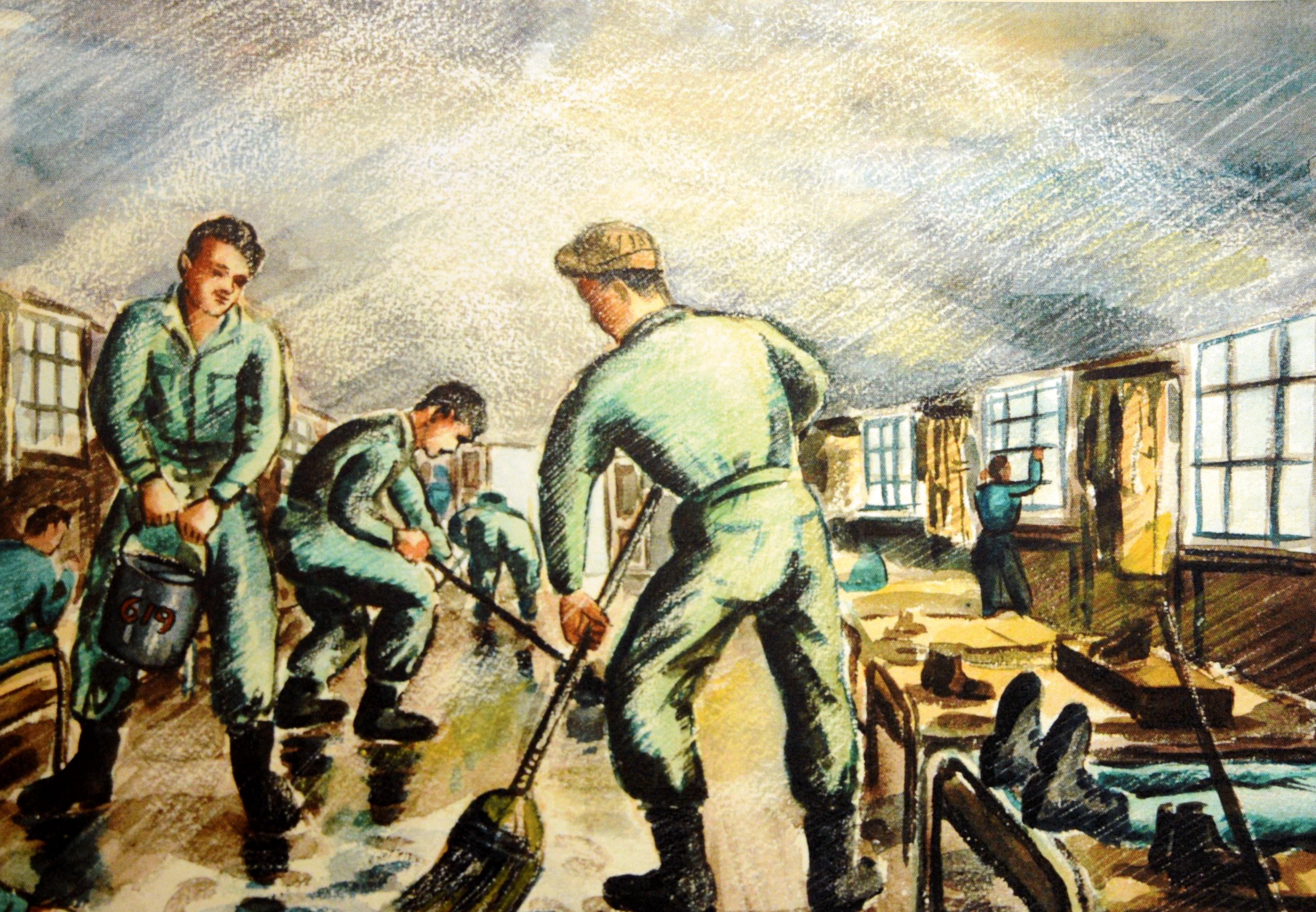 Making of an American Army: the World War II Artwork of Frederick Counsel  For Sale 15