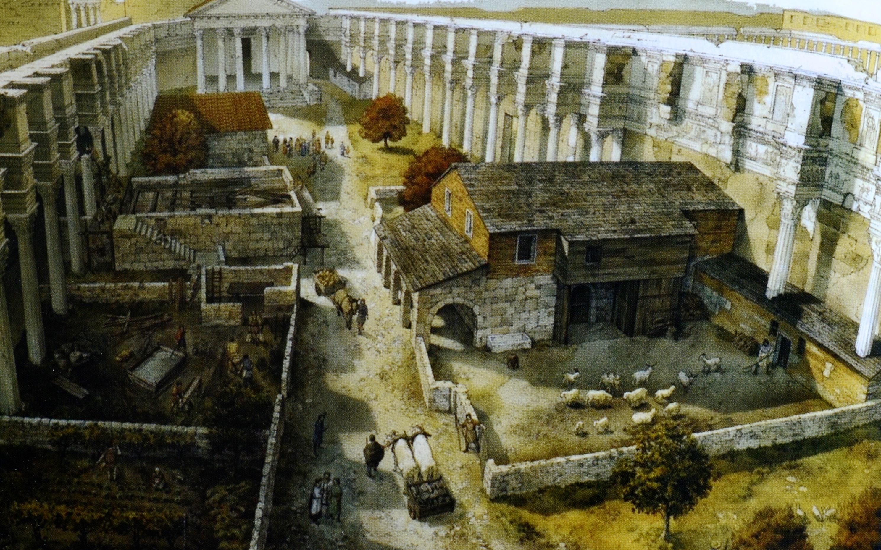 La création de la Rome médiévale de Hendrik Dey, 1ère édition en vente 8