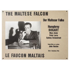 Vintage "The Maltese Falcon" 1970s Swiss Scene Card
