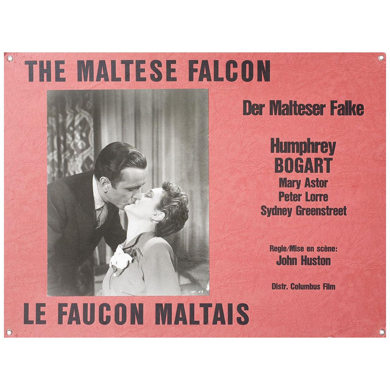 Le Faucon Maltais Wall art. poster French Reproduction film advertising