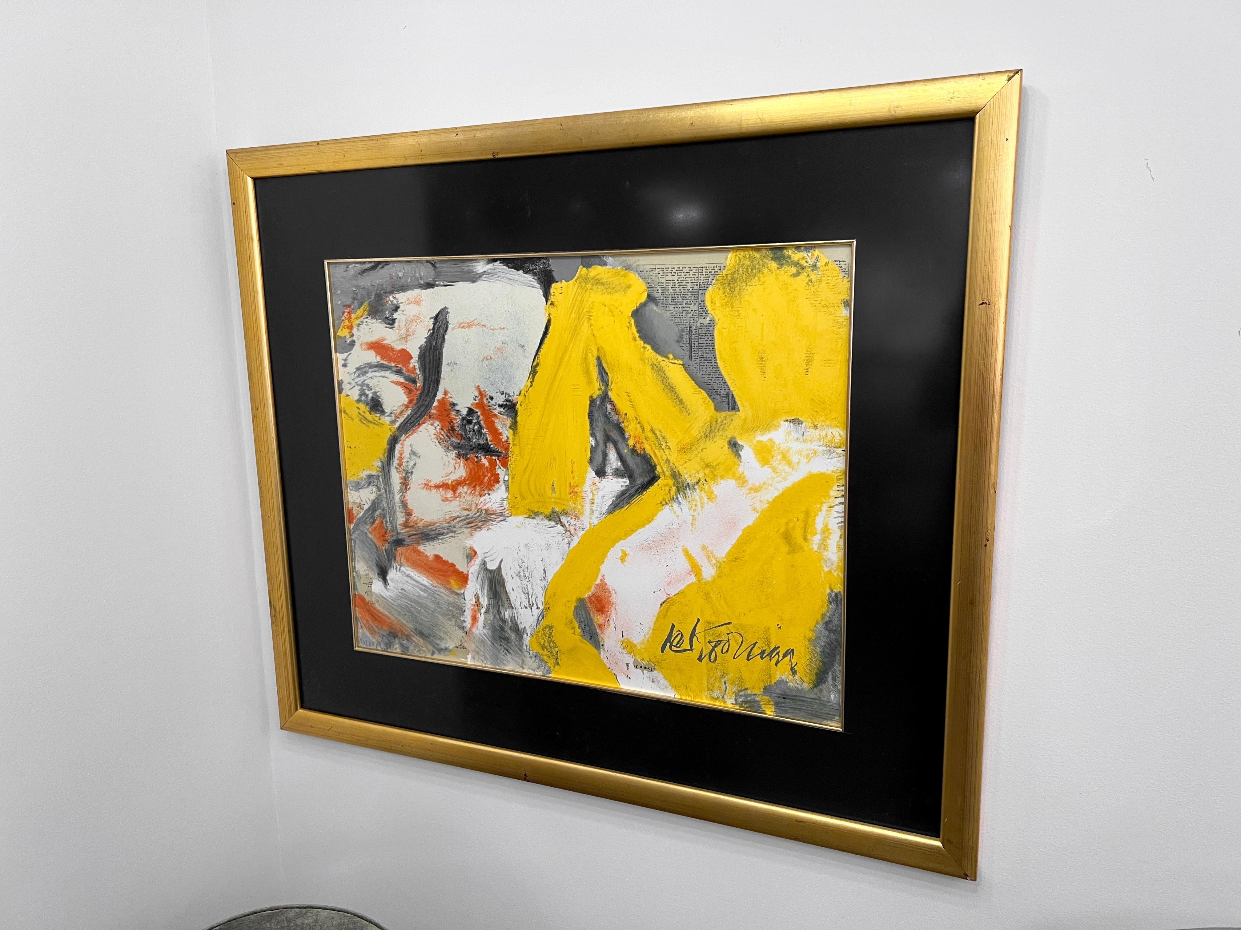 „Der Mann und der große Blonde“ von Willem de Kooning im Angebot 10