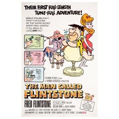 Vintage The Man Called Flintstone 1966 US One Sheet Film Poster