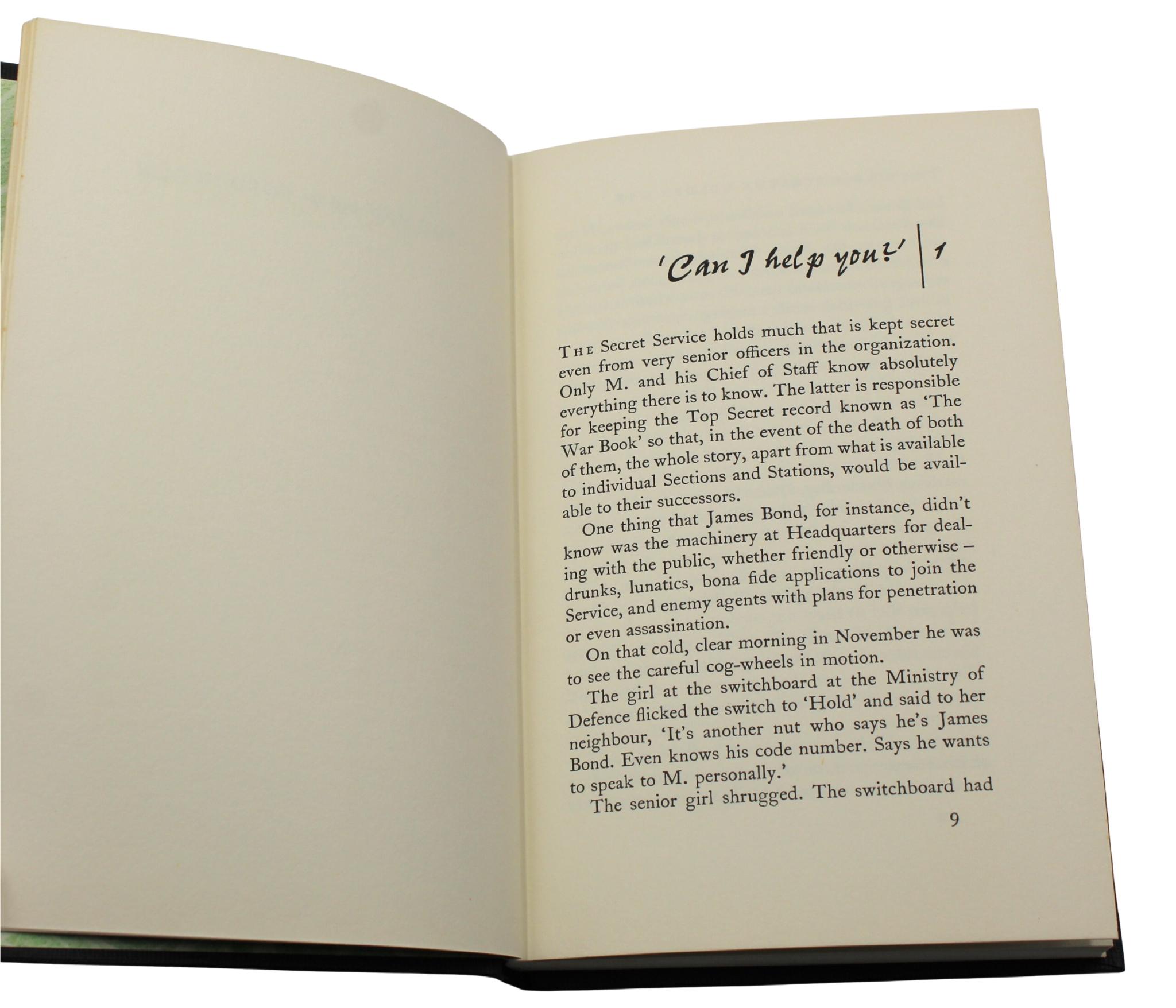 The Man With the Golden Gun by Ian Fleming, First Edition, Second State, 1965 For Sale 4